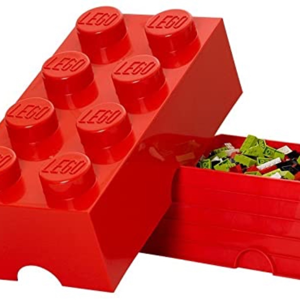 LEGO Red Storage Brick 8